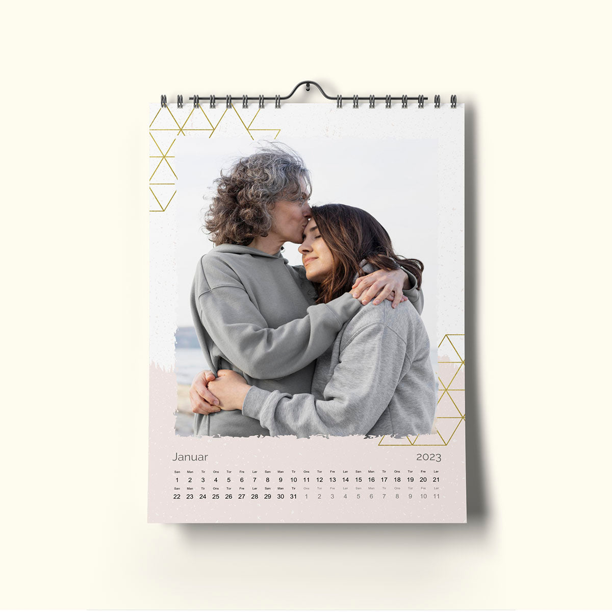Moderne Kalender - Smal design