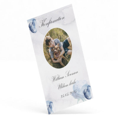 Indbydelse til konfirmation - Design 7