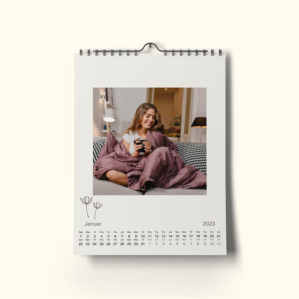 Rustik Kalender - Smal Design