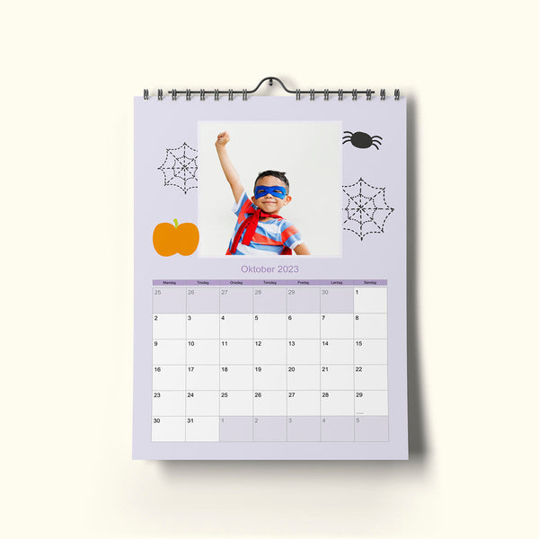Sæson inspireret Kalender - Standard Design