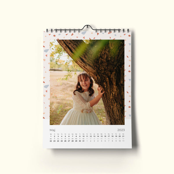 Klippe inspireret Kalender  - Smal design