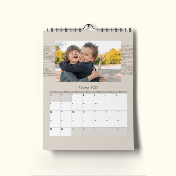 Rustik Kalender - Standard Design