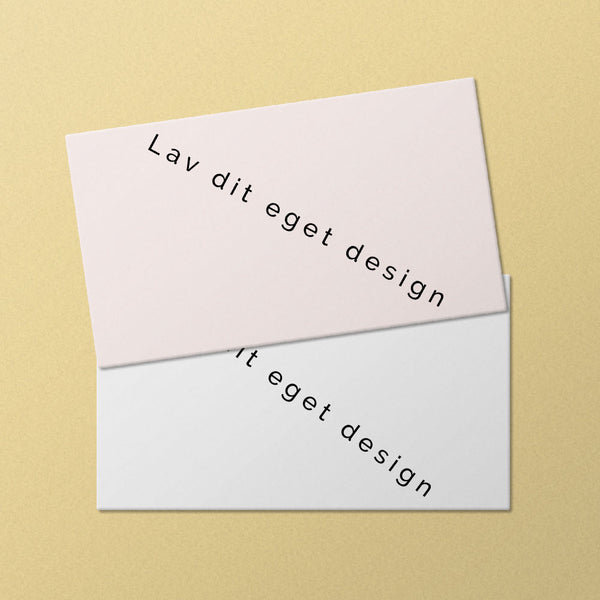 Indbydelse til bryllup - Design 3