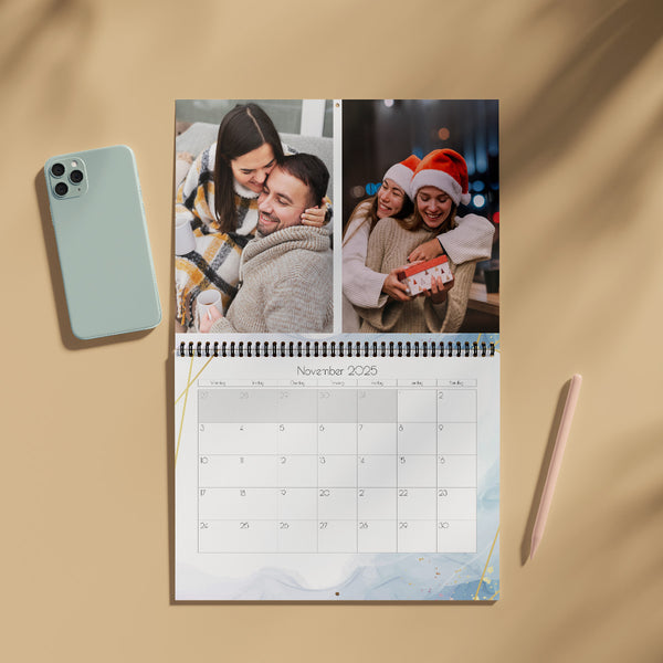 Grundlæggende Kalender - Dobbeltsidet