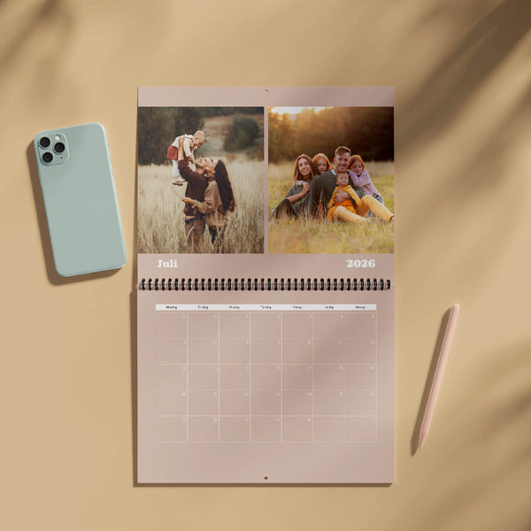 Boheme Kalender - Dobbeltsidet
