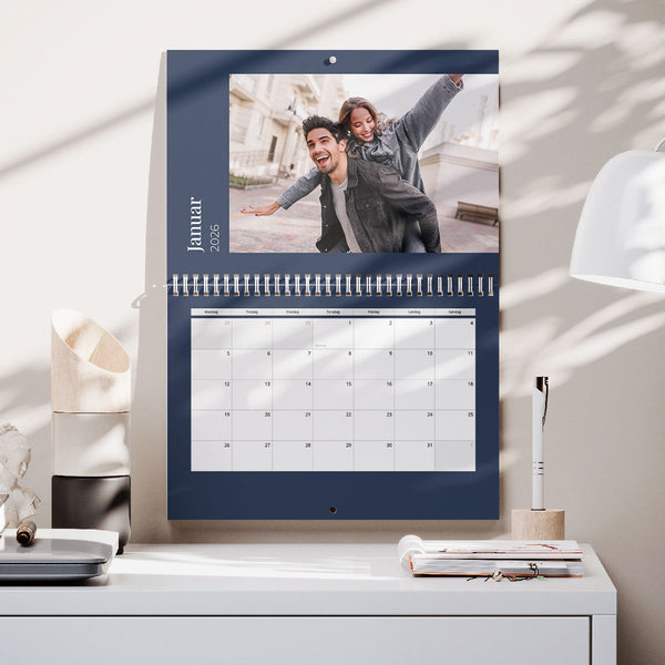 Elegant Kalender - Dobbeltsidet