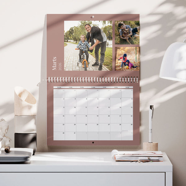 Elegant Kalender - Dobbeltsidet