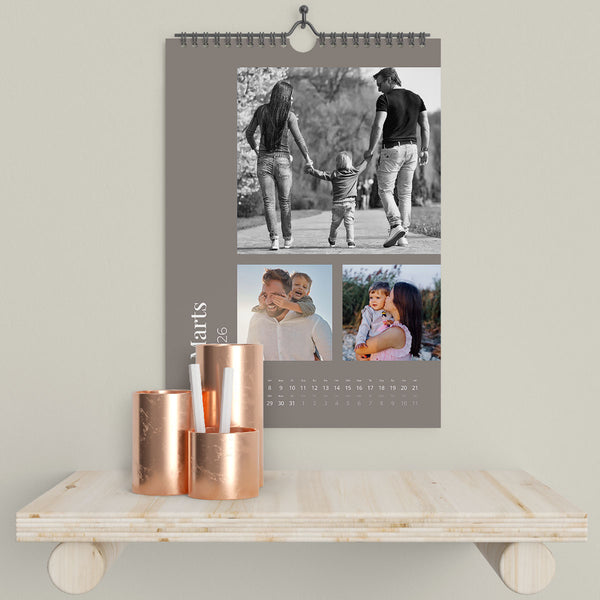 Elegant Kalender - Smal Design