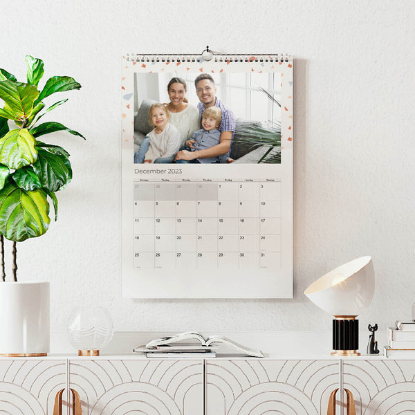 Klippe inspireret Kalender - Standard Design