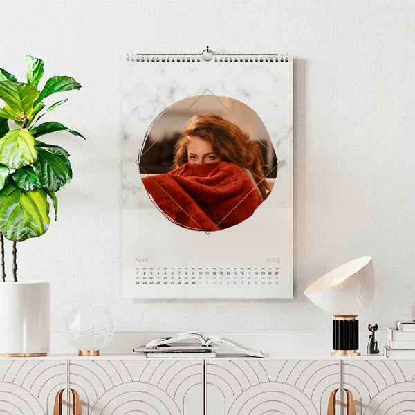 Moderne Kalender - Smal design
