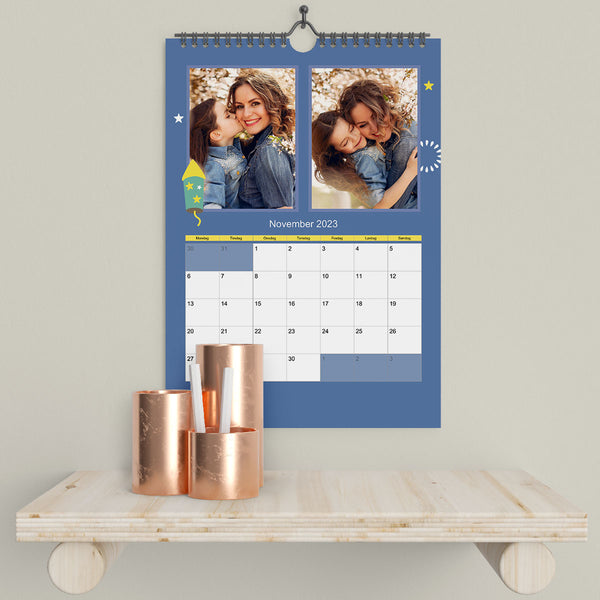 Sæson inspireret Kalender - Standard Design