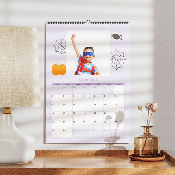 Sæson inspireret Kalender - Standard Design