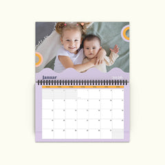 A4 Fotokalender - Dobbeltsidet 