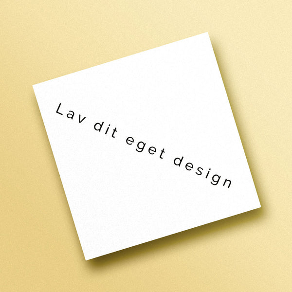 Indbydelse til bryllup - Design 3