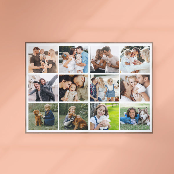 Collage Prints - 12 Billeder - Bredformat