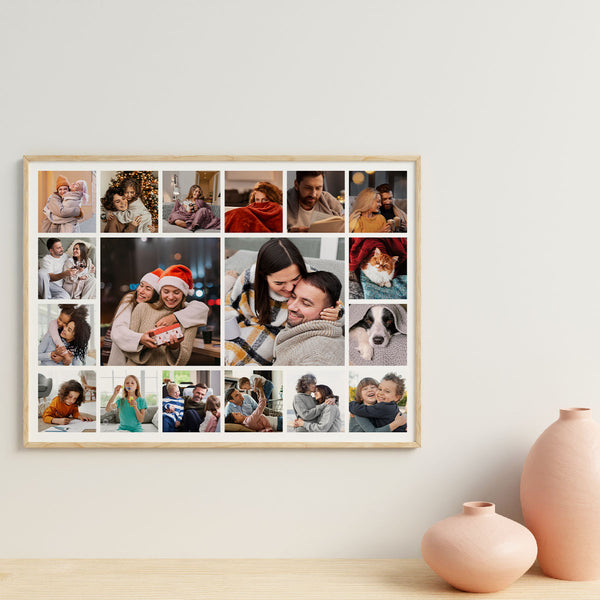 Collage Prints - 18 Billeder - Bredformat