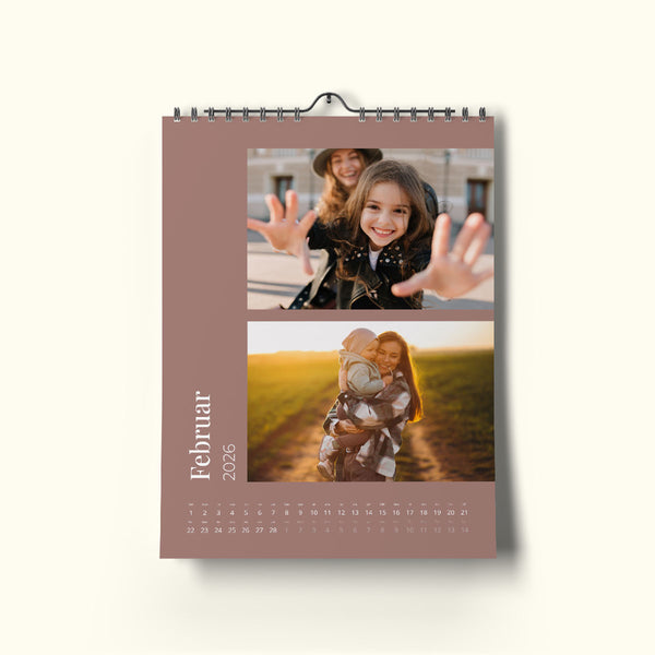 Elegant Kalender - Smal Design