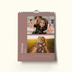 A4 Fotokalender - Smal Design 