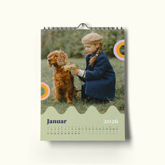 A4 fotokalender - Smal Design 