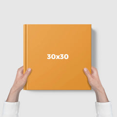 30x30 Kvadratisk hardcover fotobog 