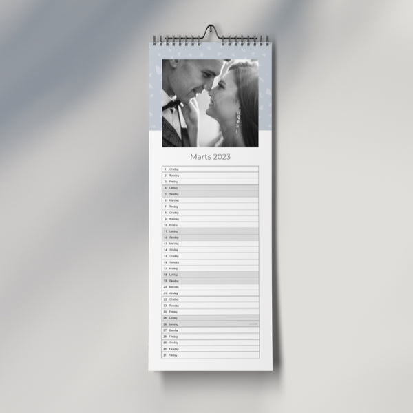 Klippe inspireret Kalender  - Køkken
