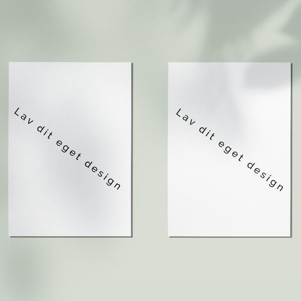 Indbydelse til bryllup - Design 3