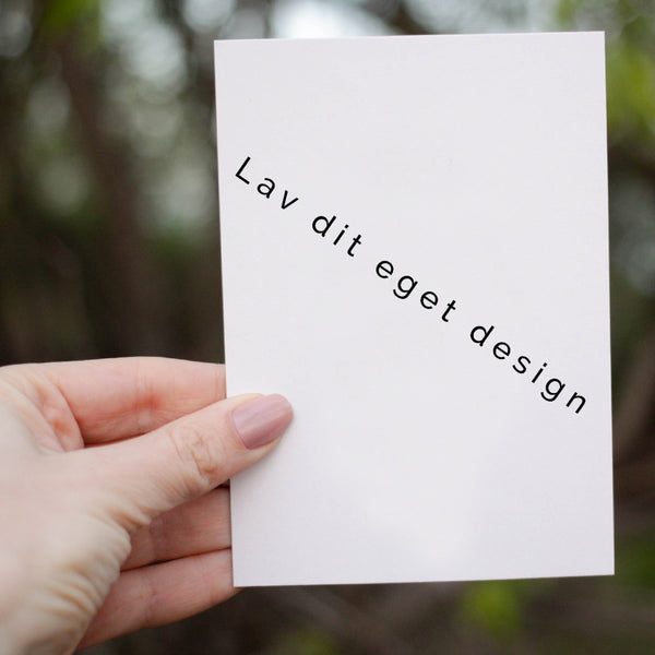 Indbydelse til bryllup - Design 3
