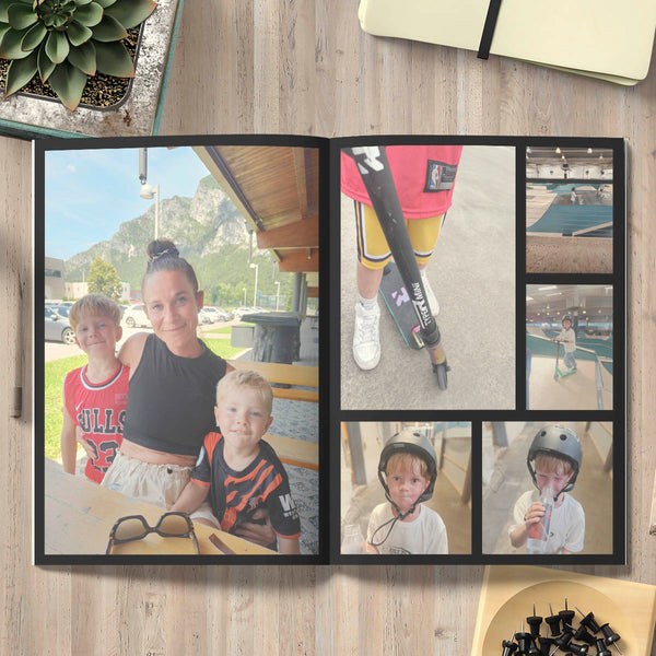 Grundlæggende Design - Sort - Højformat