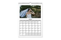 Simple A3 Portrait Calendar 