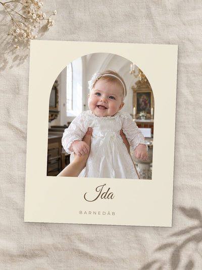 Instaprint 10x13 cm – design Bue på sand