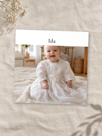 Instaprint 12x12 cm – design Bånd i toppen