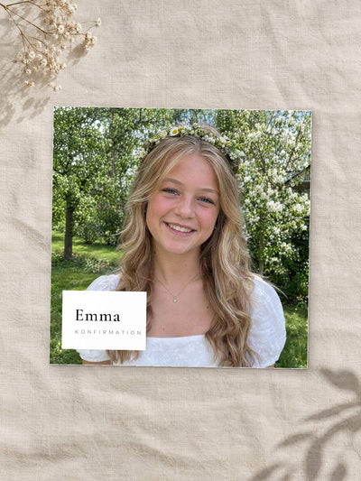Instaprint 12x12 cm – design Hjørne-label