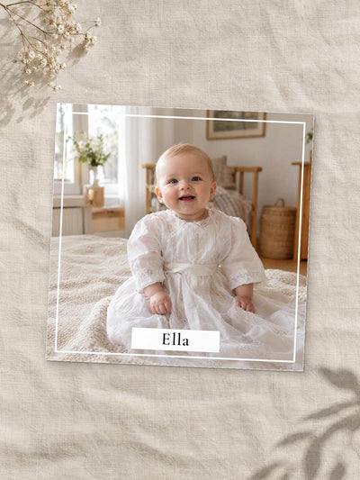 Instaprint 12x12 cm – design Ramme + label