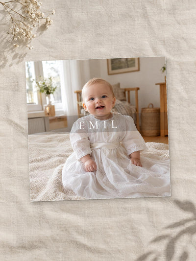 Instaprint 12x12 cm – design Stort navn